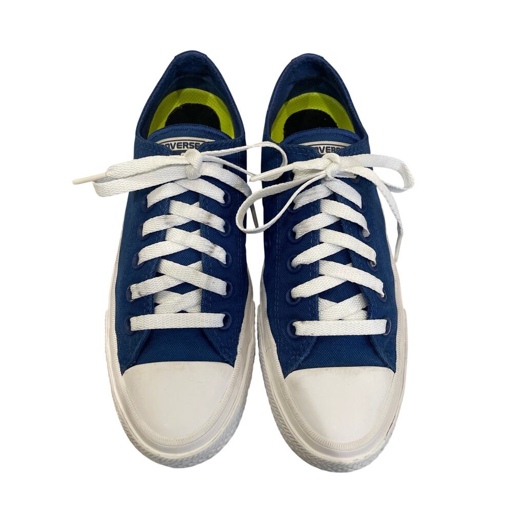 Converse Lunarlon CT II Ox Royal Blue White 150152C W7/M5 LowTop Rare